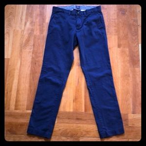 Banana Republic Blue Khakis